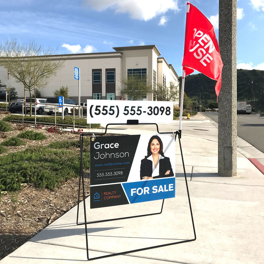 Real Estate A-Frame Hardware Only
