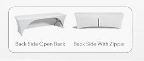 4' Stretched Spandex Table Cover