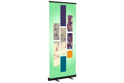 Econo 33 * BLACK STAND* Full Package Hardware + Print + Carry Bag