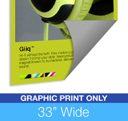 Econo Dual 33 Graphic Print Only