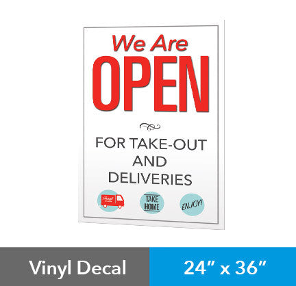 Window Decal 2' x 3'