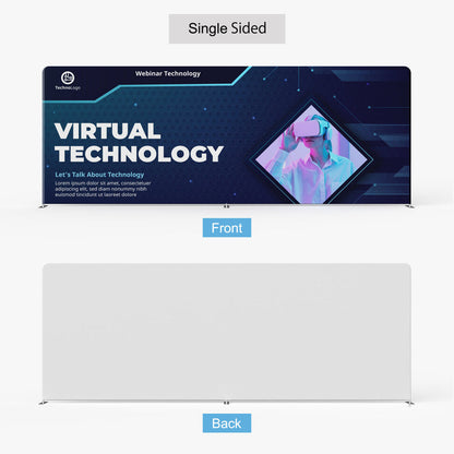 FTD 20 ' Straight - Single Sided - Graphic Only