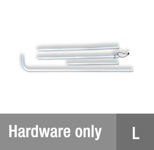 Rectangle - Hardware Pole Large
