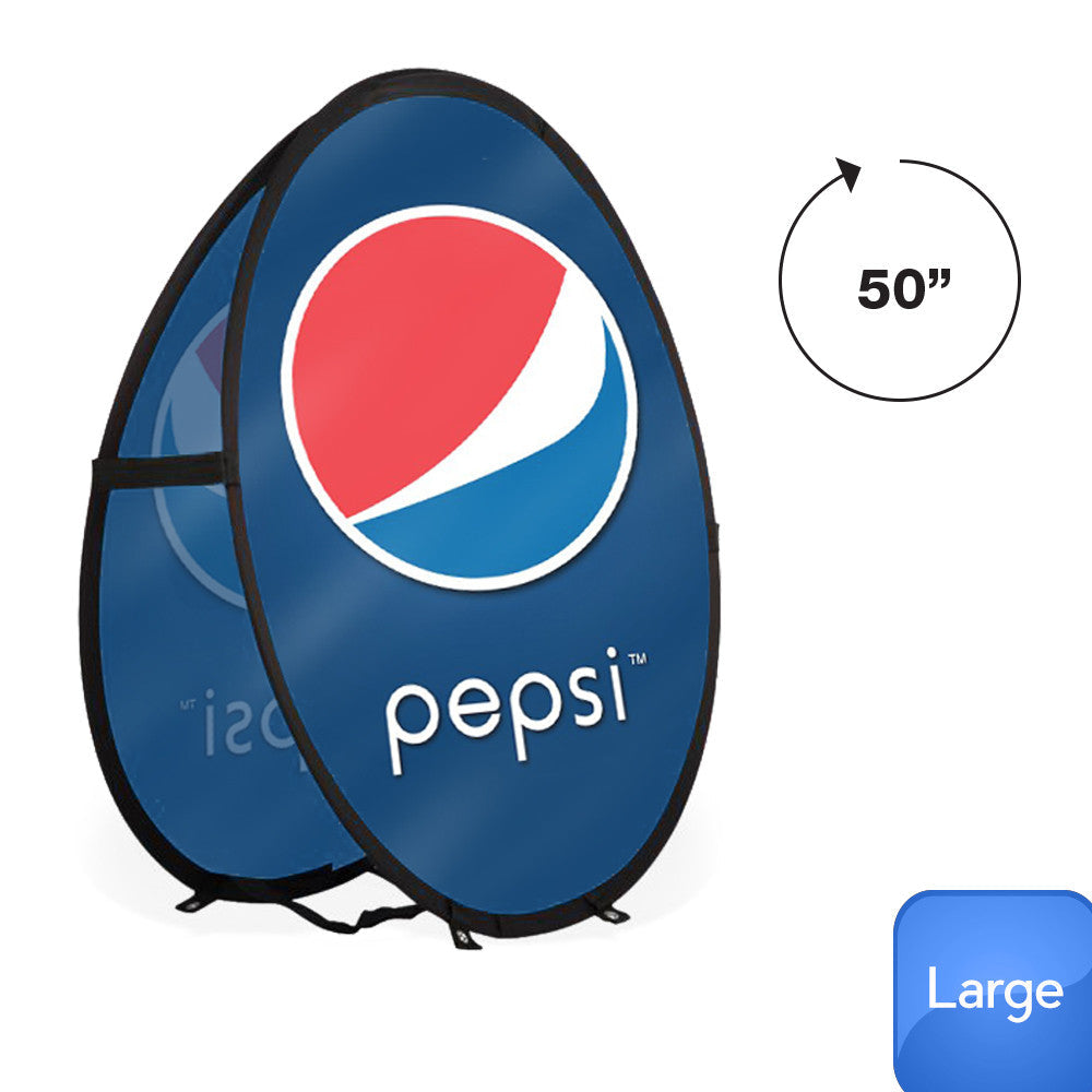 Round Pop-Up Banner (Large)