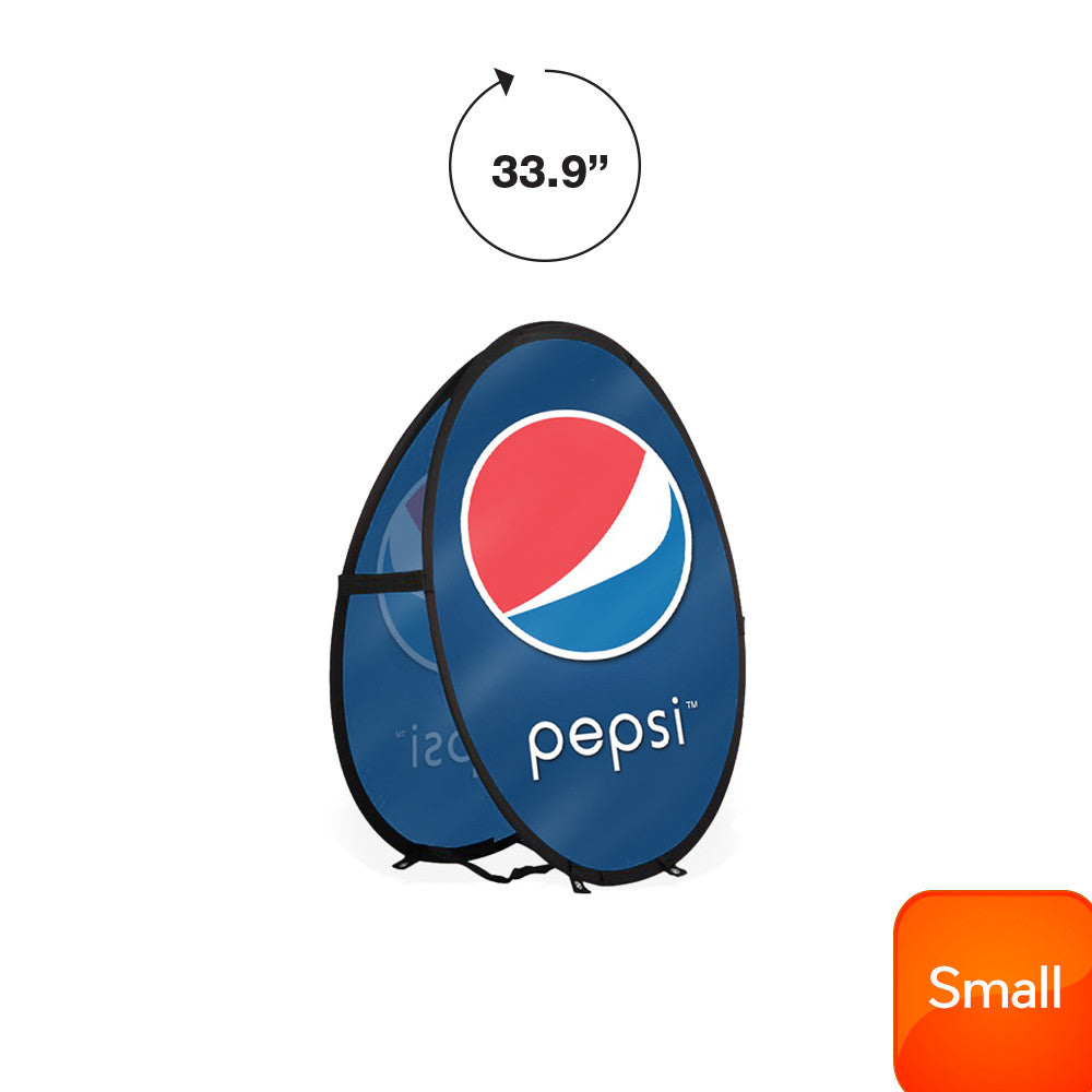 Round Pop-Up Banner (Small)
