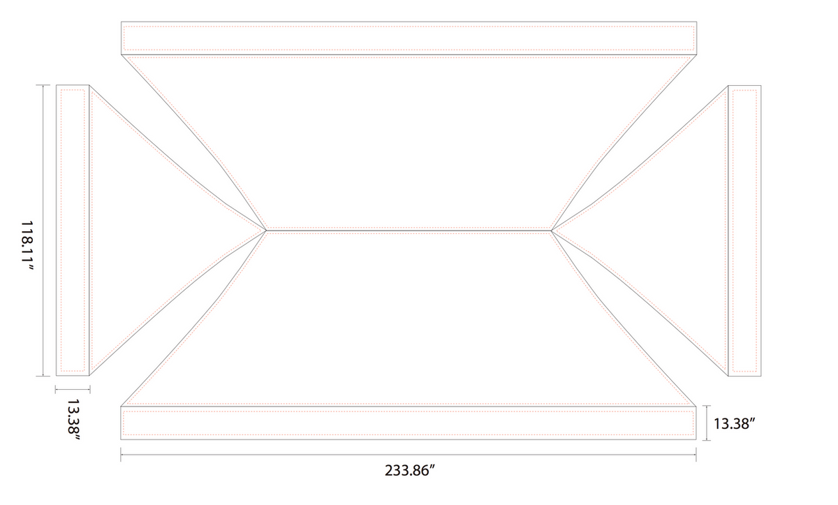 Canopy Top Only 20' -  FREE SHIPPING