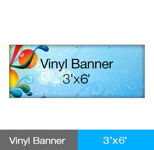Vinyl Banner 3' x 6'