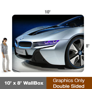 WallBox 10'x8' - Double Sided - Graphic Only