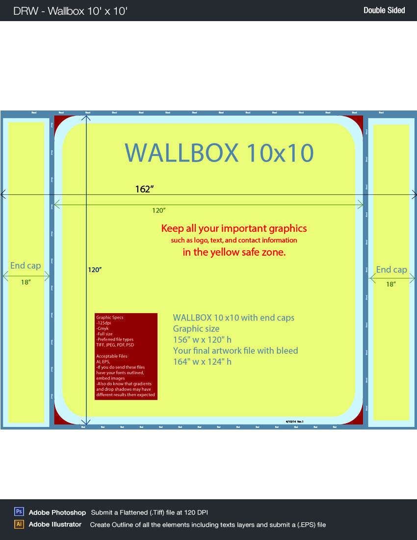 WallBox 10'x10' - Double Sided - Full Package