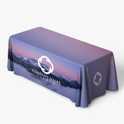 6' Table Throw - 4 Sided Covered