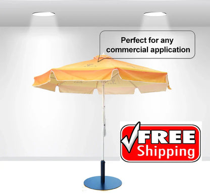 Round with Valence Umbrella 10'